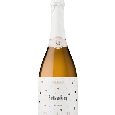 Burbullas de santiago roma (caja de 6 bot. 75 cl.) 
rias baixas espumoso de albariño 
brut nature 
edición limitada