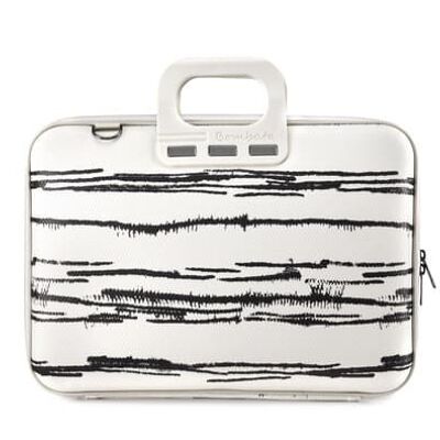 Bag Bombata Black & White 15.6" White + B00023