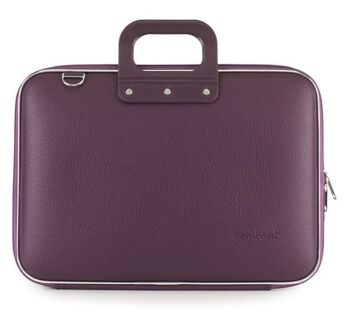 Sac Bombata Classic 15.6" Prune violet + B00017 1