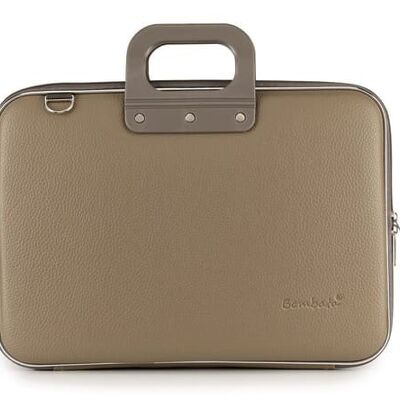 Bombata Classic 15,6" Tasche Taupe + B00013