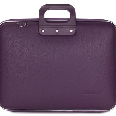Maxibombata Classic 17" Bag Plum purple + B00017