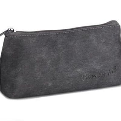 Trousse Triangle Bombata Denim Noir