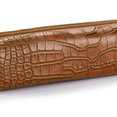 Estuche Bombata Pen Case Cocco Terracotta