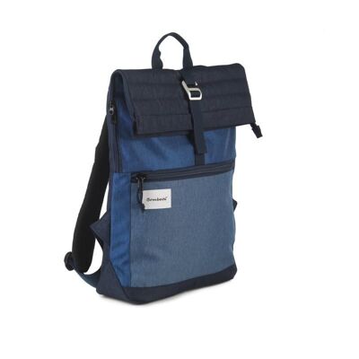 Bombata Nylon 2.0 Großer 15,6-Zoll-Rucksack in Blau