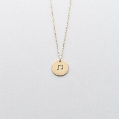 Silhouette Collection - Medallion - Musical Note