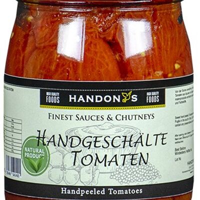 MD140 Tomates pelées à la main