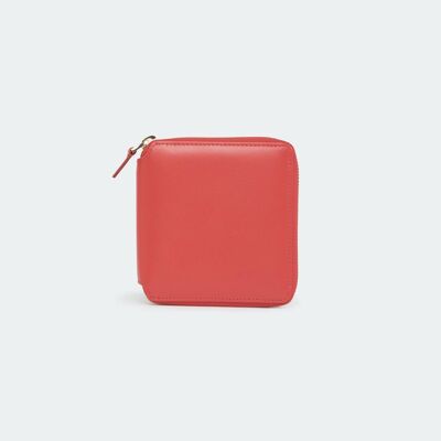 Square Wallet DeLuxe Orange-Red