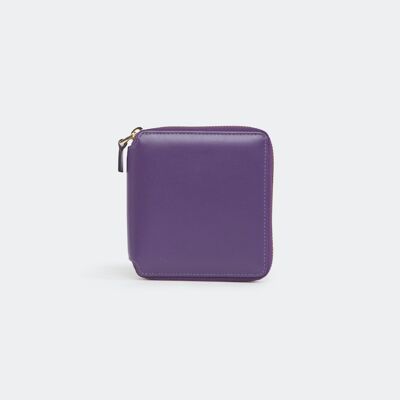 Portefeuille carré Deluxe violet