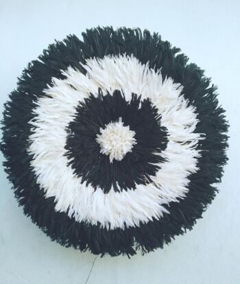 Juju hat blanc et noir 80 cm 1