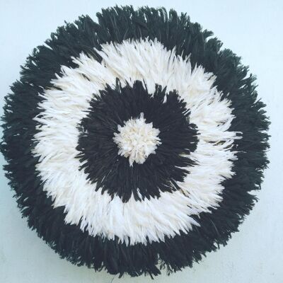 Juju Hut weiß und schwarz 80 cm