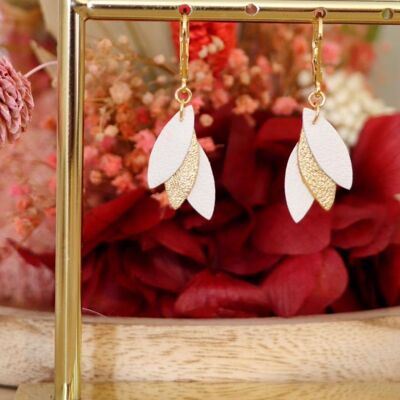 Pendientes Casamance - Blanco