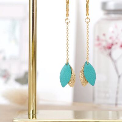 Boucles d'oreilles Mino - Turquoise