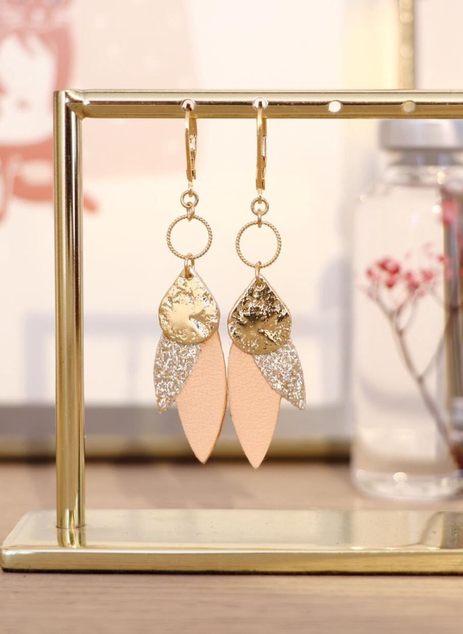 Wolga Ohrringe - Terrakotta