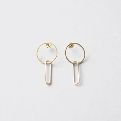 Figures Collection - Earrings - Oval and round