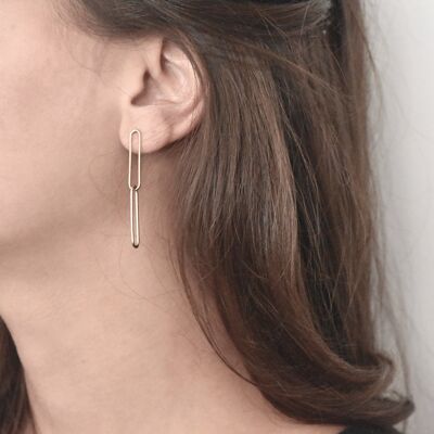 Collection Figures - Boucles d'oreilles - Deux ovales