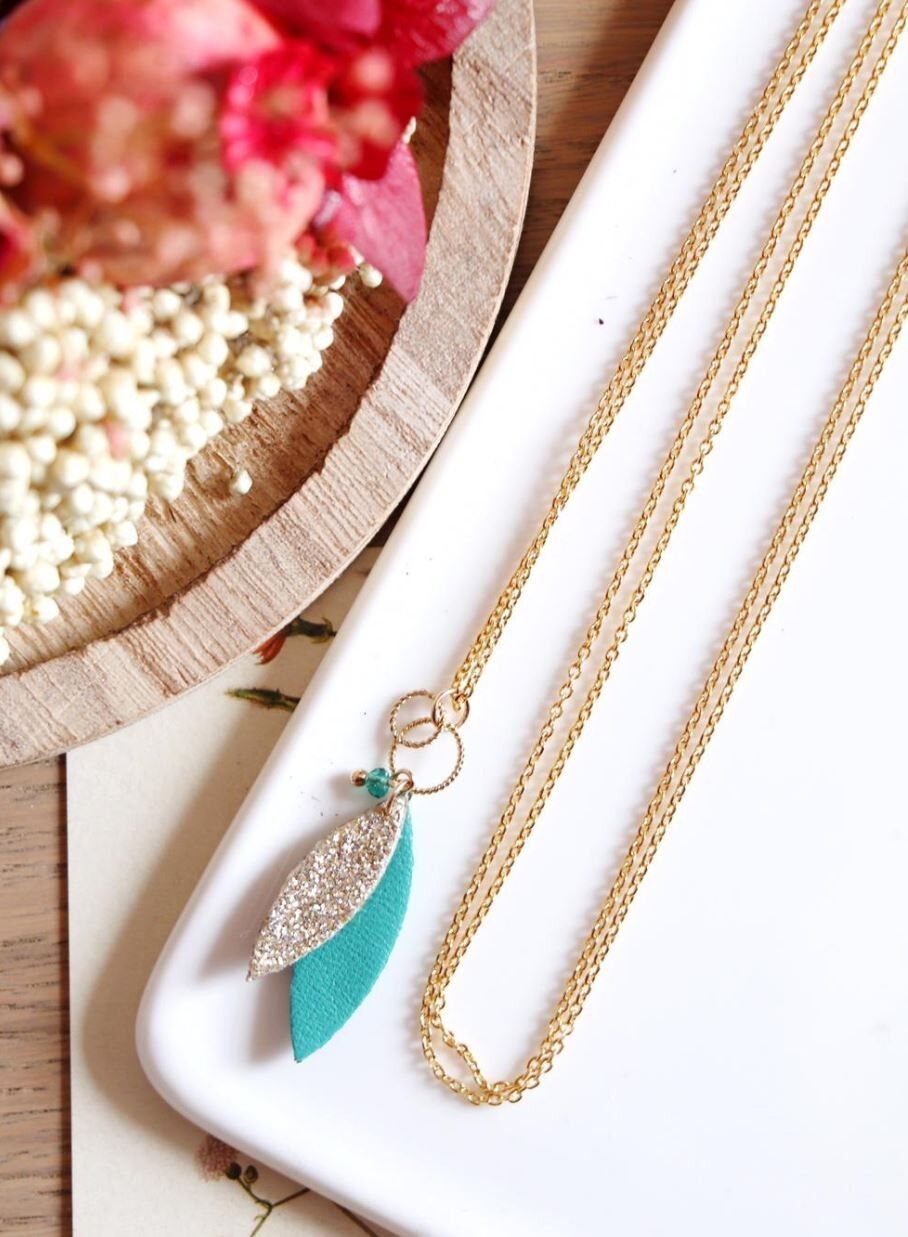 Collana lunga Cavally - Smeraldo