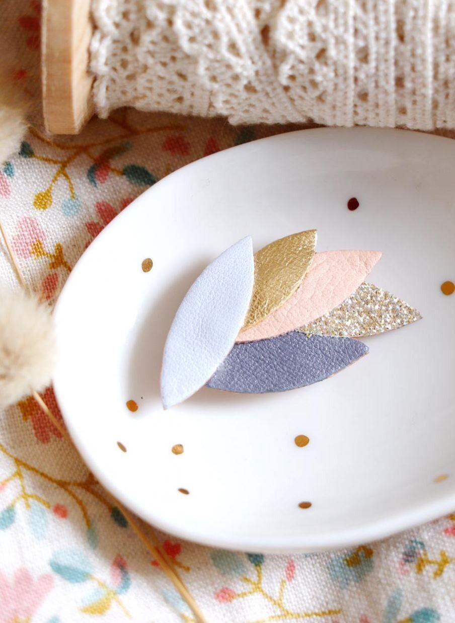 Spilla Mackenzie - Grigio, Ghiacciaio, Terracotta