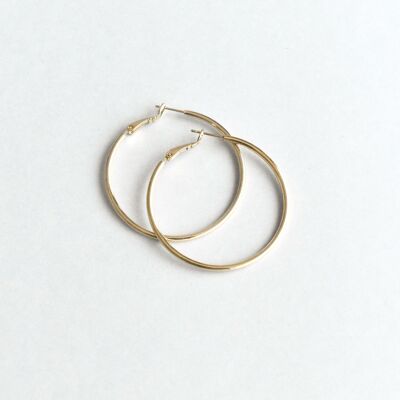 Figures Collection - Earrings - large hoops