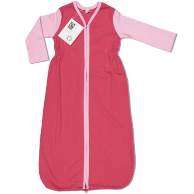 Sleep sack with sleeves, fuchsia - pink - 70 cm