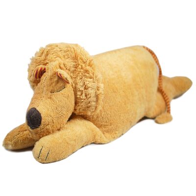Organic / eco cuddly pillow "lion" / filling: 100% spelled husk / millet husk