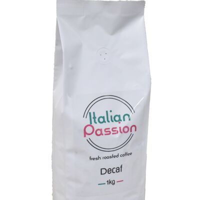 Italian Passion Coffee Beans - Decaf Single Origin (1kg) / SKU098
