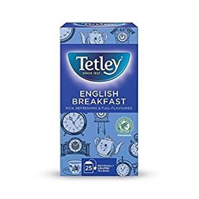 Tetley English Breakfast Tea (1x25 envelopes) / SKU211