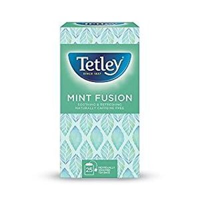 Tetley Mint Fusion Tea (1x25 envelopes) / SKU215
