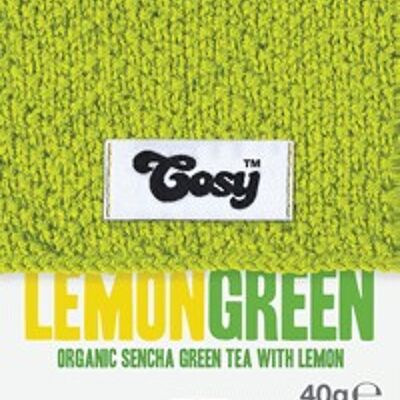 Cosy Organic Lemon Green Tea (1x20 envelopes) / SKU241