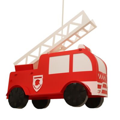 FIRE TRUCK CHILD HANGING LAMP