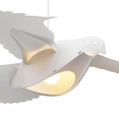 Lampe suspension enfant COLOMBE BLANCHE