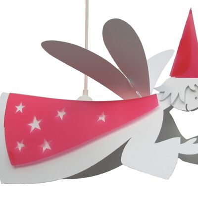 FEE WHITE AND RASPBERRY children's pendant lamp