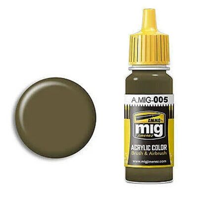 Ammo MIG Paint: MIG005 – RAL 7008 Graugrun