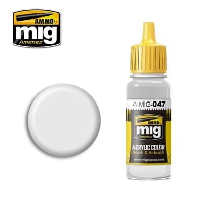 Ammo MIG Paint: MIG0047 – Satin White