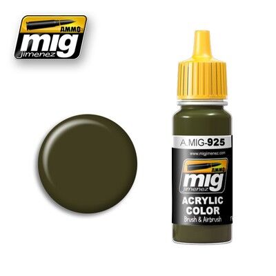 Ammo MIG Paint: MIG925 – RLM83 Olive Drab Dark Base