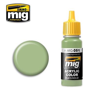 Ammo MIG Paint: MIG051 – Medium Light Green