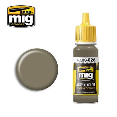 Ammo MIG Paint: MIG028 – RAL7050 F7 German Grey Beige