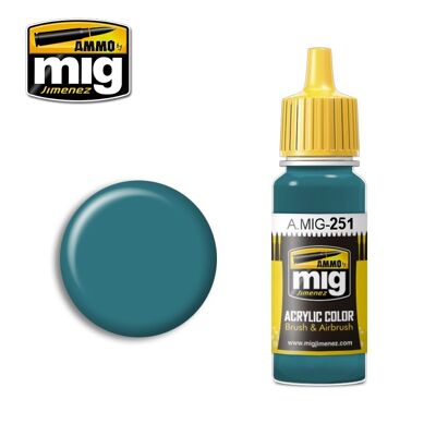 Ammo MIG Paint: MIG0251 – Russian Blue AMT 7