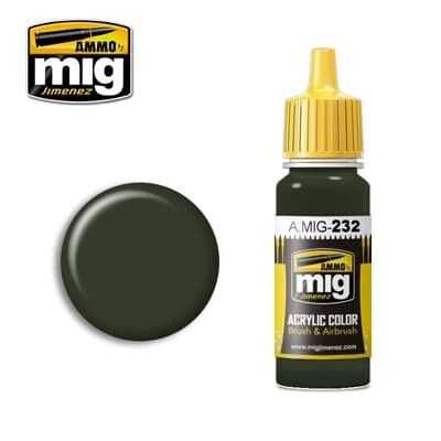 Ammo MIG Paint: MIG0232 – RLM 70 Shwartzgrun