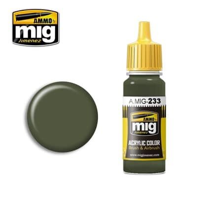 Ammo MIG Paint: MIG0233 – RLM 71 Dunkelgrun