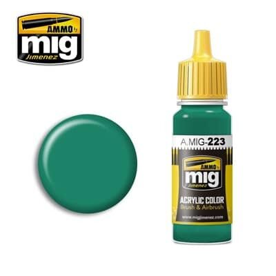 Ammo MIG Paint: MIG0223 – Interior Turquoise Green