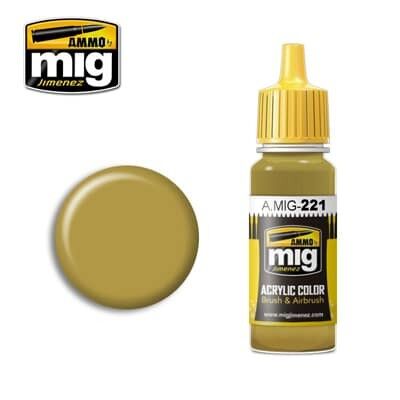 Ammo MIG Paint: MIG0221 – FS 33481 Zinc Chromate Yellow
