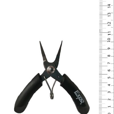 Expo: 4 inch Flat Nose Micro Plier