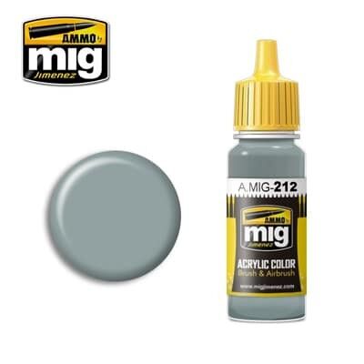 Ammo MIG Paint: MIG0212 – FS 26373 Silver Grey