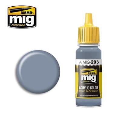 Ammo MIG Paint: MIG0203 – FS 363375 Light Compass Ghost Grey