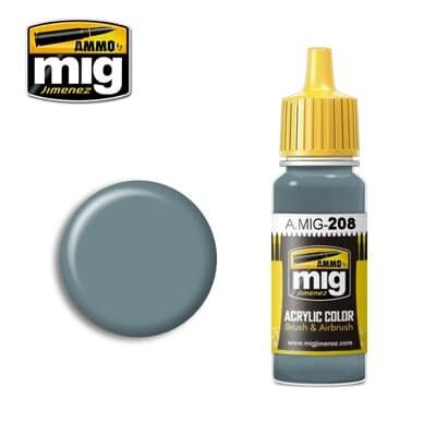 Ammo MIG Paint: MIG0208 – FS 36320 Dark Compass Ghost Grey