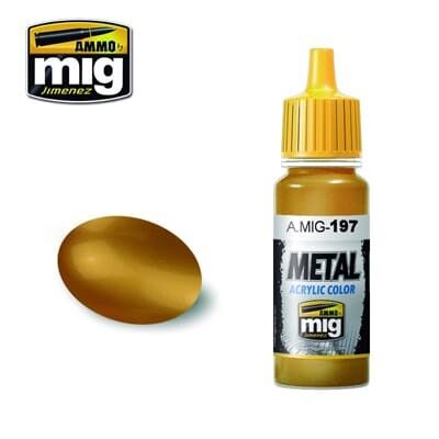 Ammo MIG Paint: MIG0197 – Brass