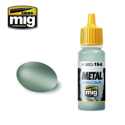 Ammo MIG Paint: MIG0194 – Matt Aluminium