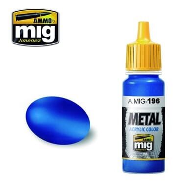 Ammo MIG Paint: MIG0196 – Warhead Metallic Blue