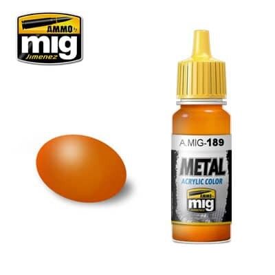 Ammo MIG Paint: MIG0189 – Metallic Orange