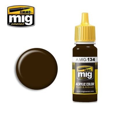 Ammo MIG Paint: MIG0134 – Burnt Brown Red